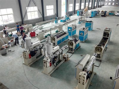 塑料管生產線廠家、天信泰塑機(在線咨詢)、塑料管生產線